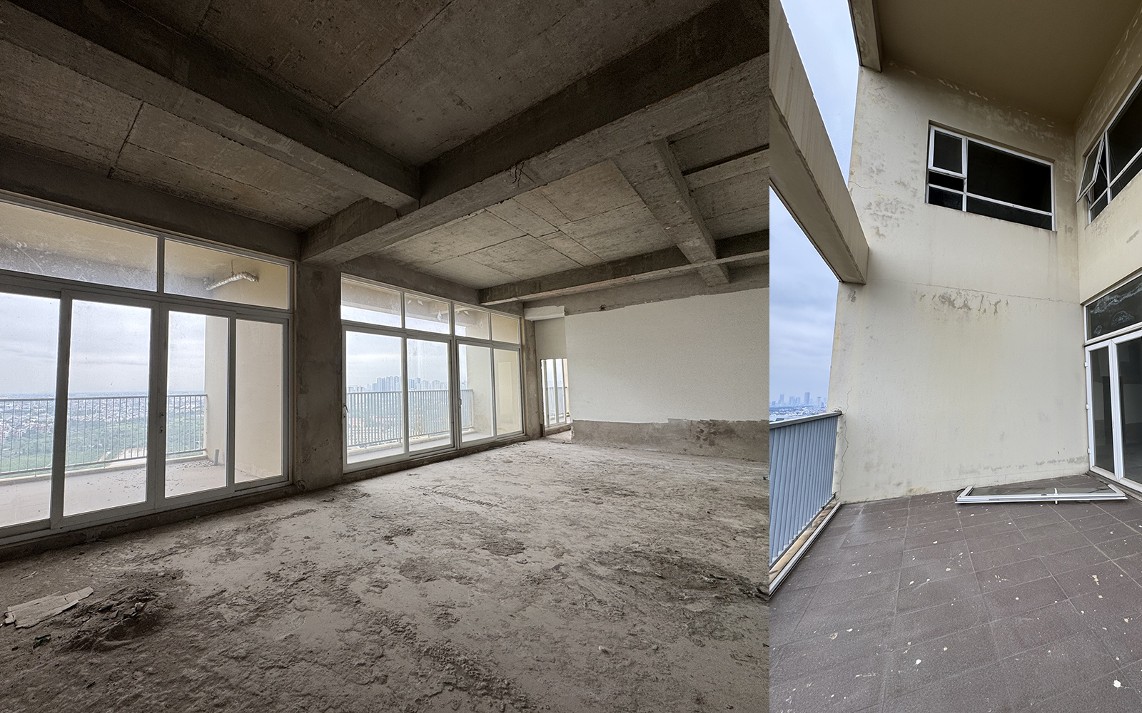 Hi&ecirc;n trạng căn hộ